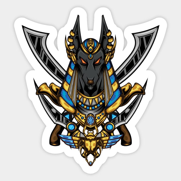 Egyptian God 06 Sticker by Harrisaputra